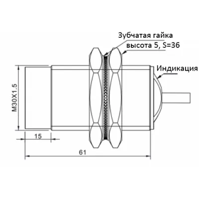 Габаритные размеры TYN30-40PC фото