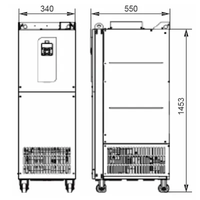 Габаритные размеры FD300-400G-4 Габаритные размеры FD300-400G-4 фото