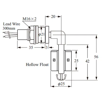 Габаритные размеры FCM10000-H6180DA234003 фото