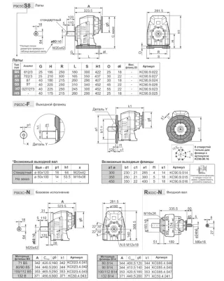 Габаритные размеры P903C-B606PN-EB3 фото