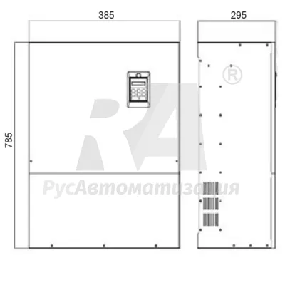 Габаритные размеры SPK134B43P фото