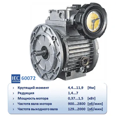 Особенности вариатора UDL010-80B5 фото