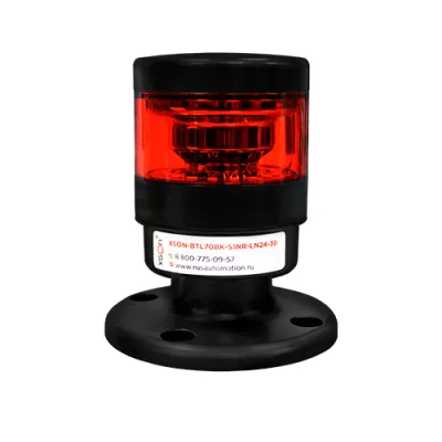 Светодиодная сигнальная колонна XSON-BTL70BK-S1NR-LN24-30  фото