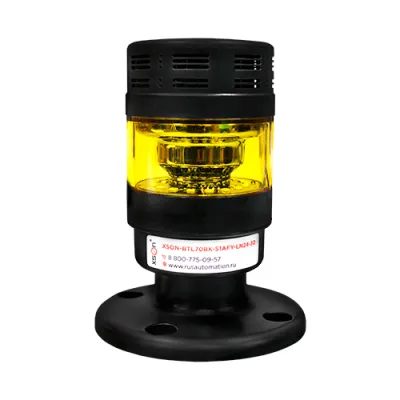 Светодиодная сигнальная колонна XSON-BTL70BK-S1PFY-LN24-30  фото