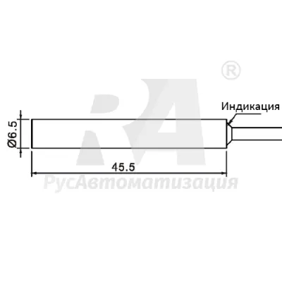 Габаритные размеры TRF6.5-1.5PC фото