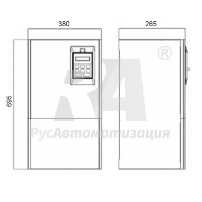 Габаритные размеры SPK114B43G фото