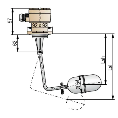 Габаритные размеры MKA-210-8 