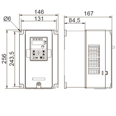 Габаритные размеры STV320U40N4 фото