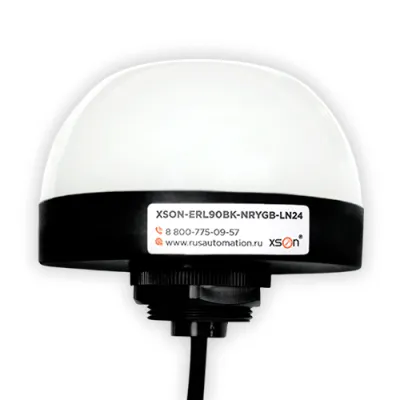 Светосигнальный индикатор XSON-ERL90BK-NRYGB-LN24 фото