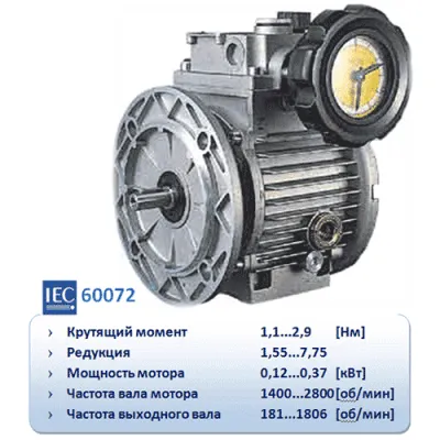 Особенности вариатора UDL002-63B5 фото