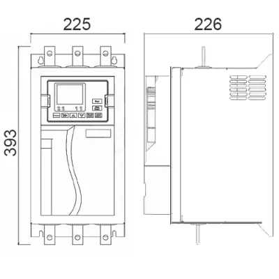 Габаритные размеры SSD660-370-Z-RU фото