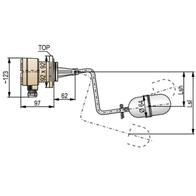 Габаритные размеры MKA-210-8 