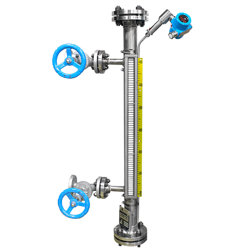 Байпасный уровнемер магнитный ILL-BM-B40-0600-N1-001-50/20-FB-T2-VC(A321)-SG/VНВC