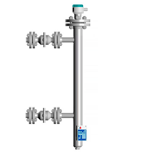 Уровнемерная колонка с емкостным уровнемером CLL-CP-B16-1200-463-50/40-FB-VC-LM(N-B-C)