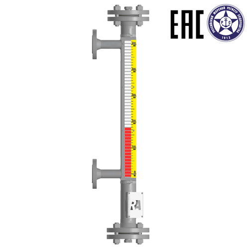 Индикатор уровня магнитный ILL-BM-B16-1200-6-040-FB-T1