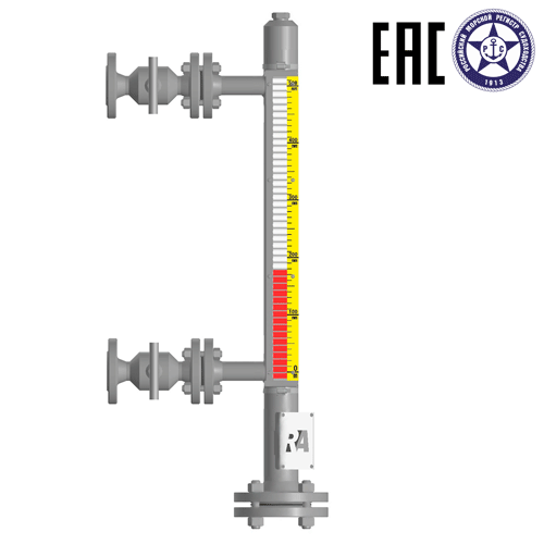 Индикатор уровня магнитный ILL-BM-B16-1650-10-101-50/40-FB-T1-VC