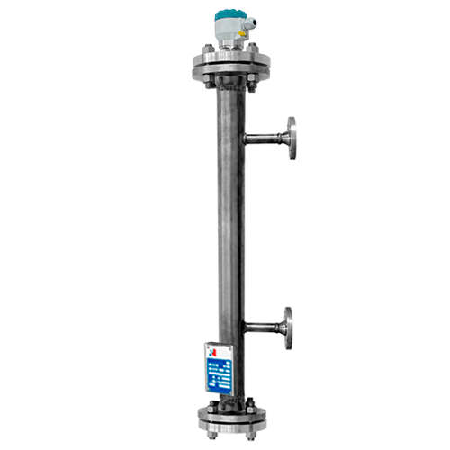 Уровнемерная колонка с емкостным уровнемером CLL-CP-B16-0800-050-50/15-FB-LM(N-B-L)