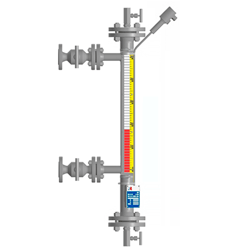 Байпасный уровнемер магнитный ILL-BM-B16-0350-N1-031-50/20-FB-T2-VC(C22)-SG/PH0W