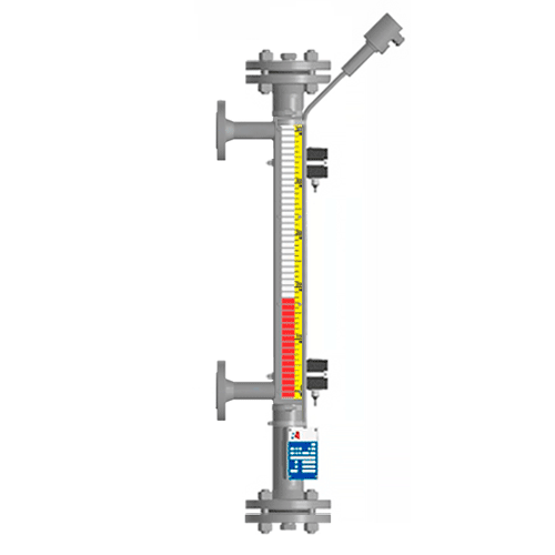 Байпасный уровнемер магнитный ILL-BM-B16-1300-N1-040-50/20-FB-T1-RS02SG/PH0W
