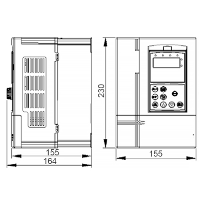 Габаритные размеры ESQ-A200-2S0037 фото