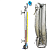 ILL-BM-B40-1796-N1-130-W-T2-BC-SG/VНВH-TH(0/40/-40/40) Байпасный уровнемер магнитный