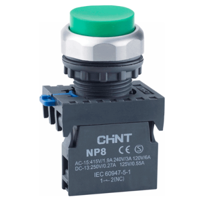 Кнопка NP8-20GN/3 фото