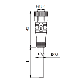 WS12-5S-5V Кабель