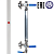 ILL-BP-A22B-G3400-SSFB-PN16-DN20-HARH10-V1-0286U Индикатор уровня байпасный
