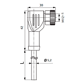 WS12-5A-10V Кабель