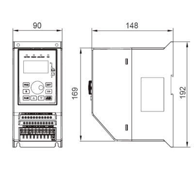 Габаритные размеры ESQ-770-4T-0022 фото